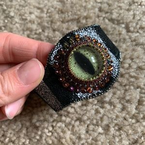 Lot of two hand beaded bracelets